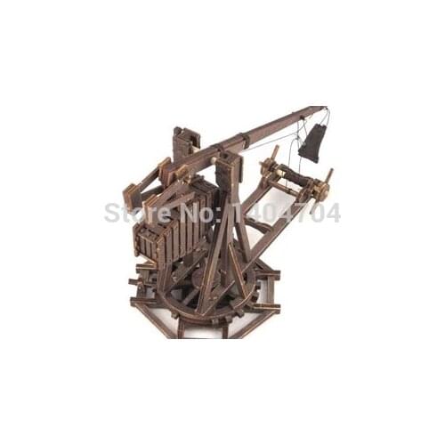 The Age of empires model kits Trebuchet Wooden Model Childrens Model Puzzle kits