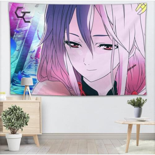 Wall Tapestry Guilty Crown Tapestries Wall Hanging Show Piece For Home Decor Wall Carpet Beach Throw Rug Blanket Yoga Mat