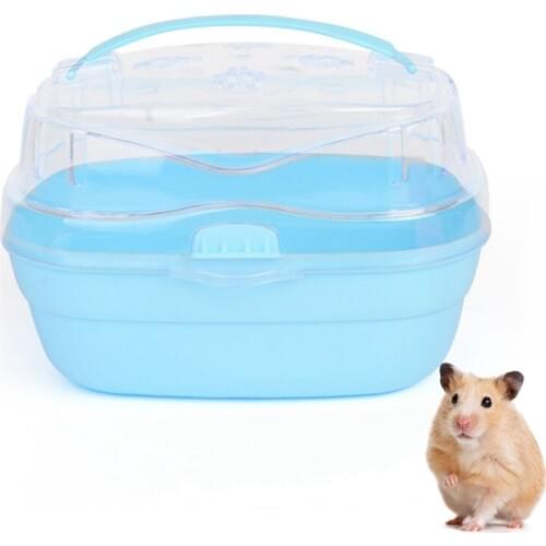Hamster Carrier Cage Portable Hamster Cage Small Animal Habitat for Outdoor Small Animal Guinea Pig