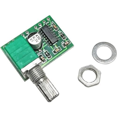 PAM8403 mini 5V digital amplifier board with switch potentiometer can be USB powered