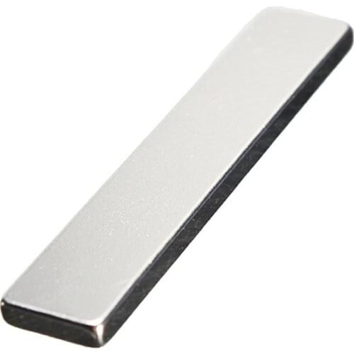 1Pc 50x10x3mm N35 Super Strong Cuboid Block Strip Rare Earth Neodymium Magnet