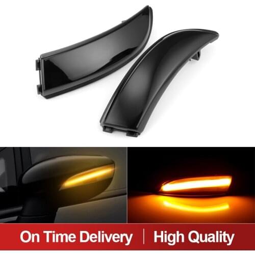 2pcs LED LED Dynamic Turn Signal Light Side Mirror Indicator Blinker For Ford B-Max 2012-2017 For Ford Fiesta Mk7 2008-2017