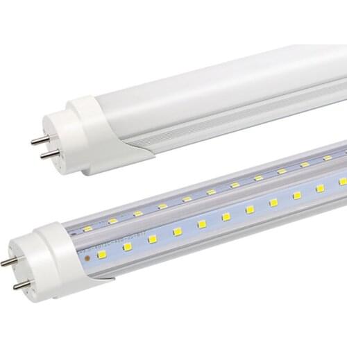 T8 LED tube light Double Row Tube U-shape V-Shape 1ft 2ft 3ft 4ft 1.2m 36w 28w 18w 10w T8 Fluorescent Tube AC85-265v