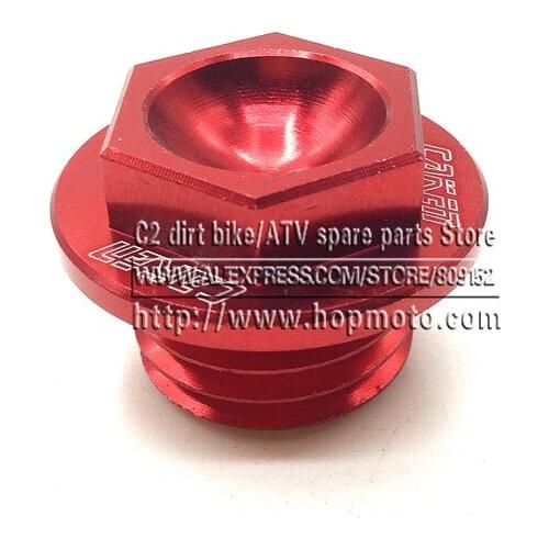 CRF Engine Oil Fuel Filter Plug spare parts Fit CR125R 250R CRF150R 250R 450R CRF450X CRM 250R/AR CRF 250L/M Dirt bike