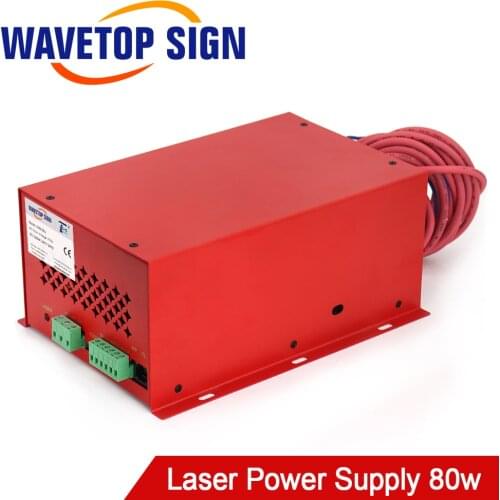 WaveTopSign 80W CO2 Laser Power Supply for CO2 Laser Engraving Cutting Machine