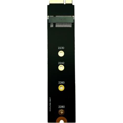 1 Set M.2 NGFF SATA SSD Converter Adapter Card For Apple 2012 MacBook Air A1465 A1466 New Hot