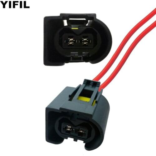 2pcs/lot 2 Pin/Way Ignition Coil Harness Damper Plug Auto Connector Injector Plug With Wire Cable For BOSCH A1685452928 50290937