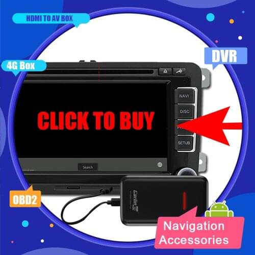 Android Accessories OBD2 DAB Receiver CARPLAY USB DVR CAMER TPMS Optical Fiber Cable Camera Adaptor Fiber Video 4G Box
