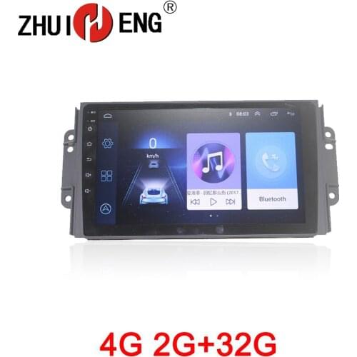 ZHUIHENG 2G+32G Android 8.1 4G Car Radio for Chery Tiggo 3 3X 2 2016 car dvd player gps navigation car accessory CAR multimedia