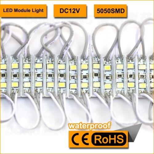 Factory price waterproof IP65 LED module lights 2 leds smd3528 DC 12V power led module high brightness