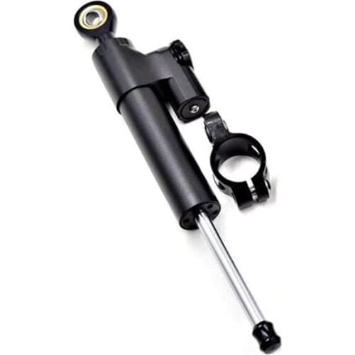 All Black Motorcycle Steering Stabilizer Damper for Kawasaki Honda Suzuki