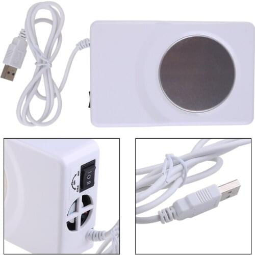 CPDD Dual use USB Cooler Warmer Cup Coffee Tea Beverage Cans Cooler & Warmer Heater Chilling Coasters