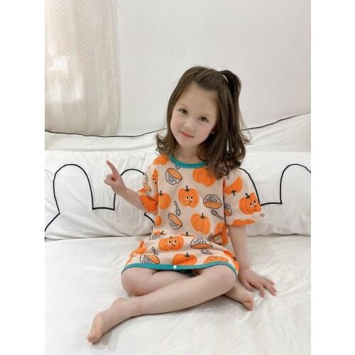 Baby sleeping bag boys and Girls Summer pajamas children kick by artifact in summer thin , short sleeve sleeping bag Nightgown