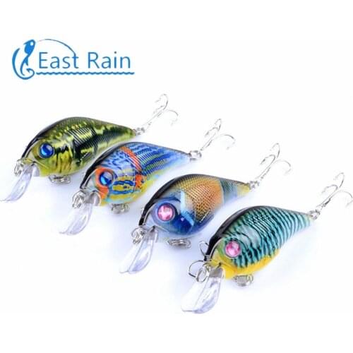 7.5cm 10.2g Painted Suspension Bait for Freshwater Saltwater Fishing Lure SP Crank Artificial Hard Bait Free Shipping