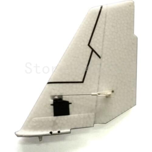 Tail Vertical wing for XK A1200 RC Airplane Spare parts XK A1200 Tail Vertical wing+Servo+fixed Free shipping by Register parcel
