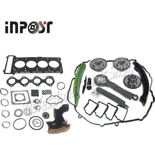 Timing Chain Adjuster Tensioner Kit & Head Gasket For Mercedes M271 W204 W212 CGI 2710501400 2710501500