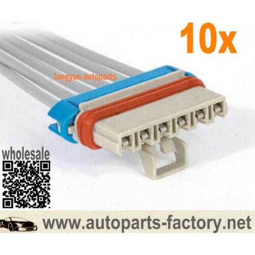 Longyue 10pcs Solenoid-Brake Pressure Mod Valve Connector for 1992-1999 Pontiac Firebird Sunfire