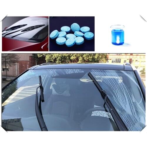 The New Auto Accessories 10PCS = 40L car windshield cleaner for Fiat 500S Toro Fullback Aegea Fiorino 595 500