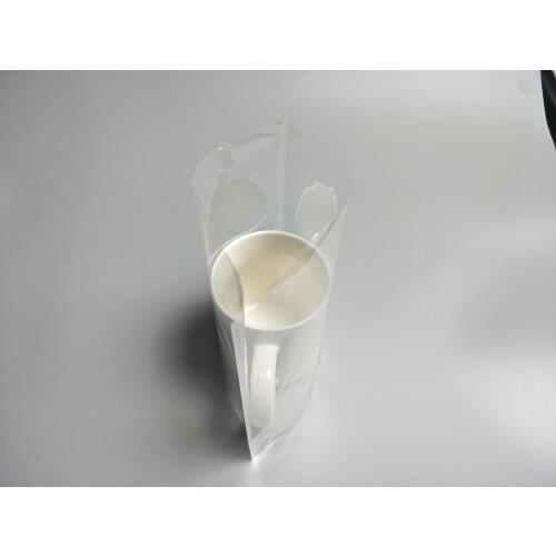 SUB175175 Transparent Heat Shrink Wrap Sublimation Shrink Wrap Sleeve for 11oz Ceramic Mug and Coffee Mug