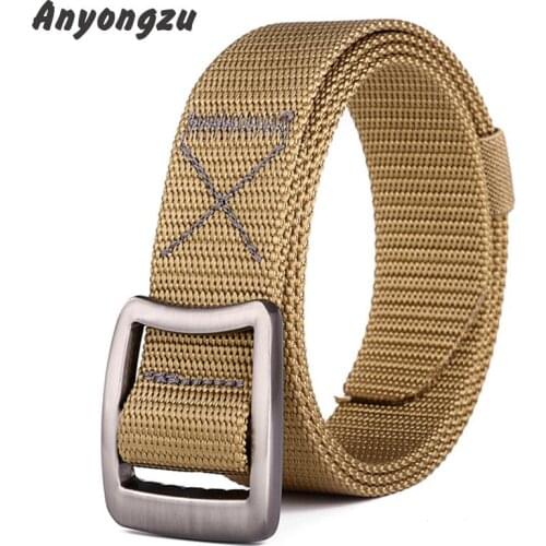 High Quality Fabrics Nylon Outdoor Sports Canvas Men Waistband Leisure Anti-allergy Breathable Tactical Belt Various Colour