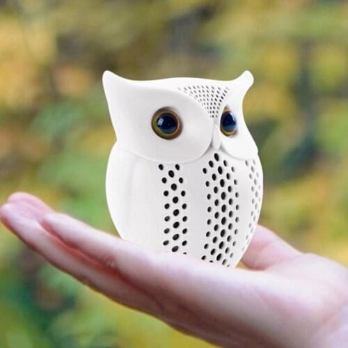 Owl Shape Portable Mini Bluetooth Speakers Bluetooth 5.0 Wireless Bass Subwoofer Music Player Loudspeaker Bluetooth Speakers