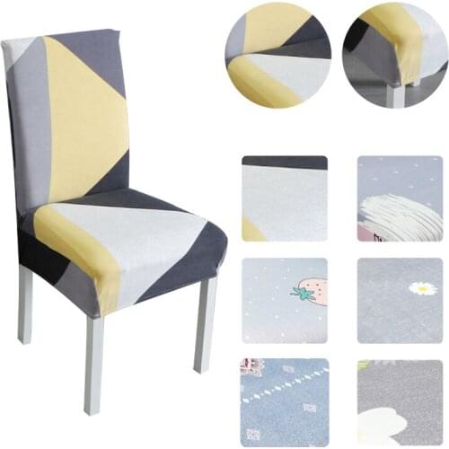 Modern High Back Office Armchair Cover Spandex Elastic Chair Cover for Kitchen Covers for Armchairs for Home Chair Cover Wedding