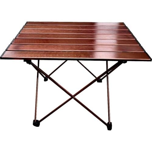 Outdoor Folding Tables 7075 Aluminum Alloy Fishing Camping Picnic Table Chair Outdoor Self-driving Picnic Desk