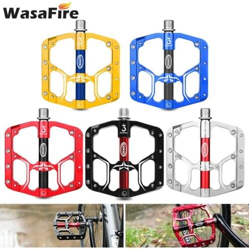 Sealed Bearing Bicycle Pedals Non-Slip CNC Road Mountain Bike Platform Aluminium Alloy Ultralight MTB Pedal Cycling Accessories