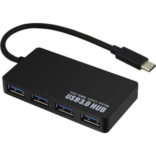 4 port usb 3.0/TYPE-C hub 5Gbps High Speed USB Splitter Adapter Multi USB 3 hub for Laptop Computer