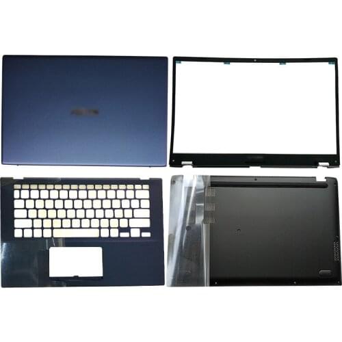 For ASUS VIVOBOOK14 V4000 V4000F V4000UB R424 X412 Laptop LCD Back Cover/Front Bezel/Palmrest/Bottom Case Blue