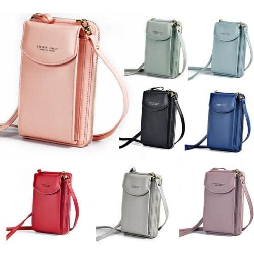 Women Small Crossbody Cell Phone Purse Shoulder Bag Pouch Handbag Purse Wallet Adjustable Shoulder Strap Multi Function Outdoors
