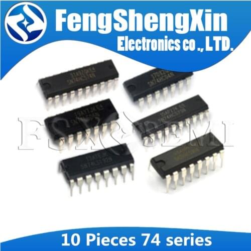 10pcs/lot New SN74HC02N SN74HC08N 74HC132 SN74HC32 74HC86 74HCT04 74HC14 74HCT00 74HCT02 SN74HC02N DIP-14