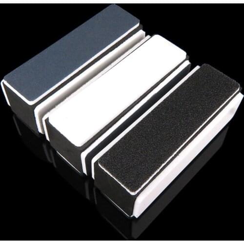 5Pcs Nail Files 4 Sides Sponge Nail Buffer Block Polishing Sanding Tools for Beauty Nail Art Nailfile
