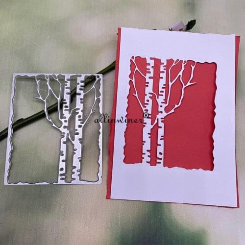 Woods frame Metal Cutting Dies Stencils Die Cut for DIY Scrapbooking Album Paper Card Embossing