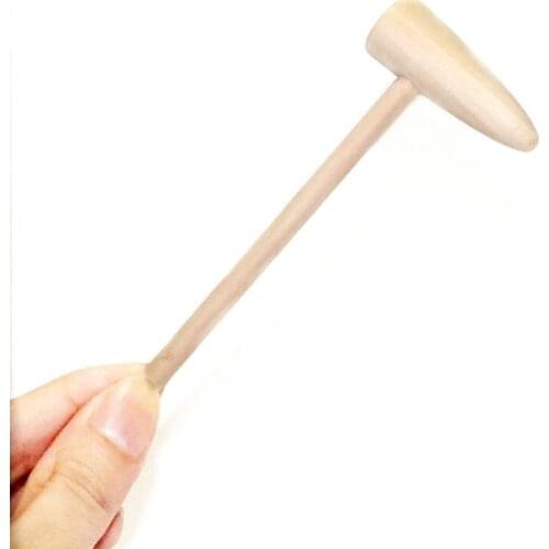 1pcs/pack Board Games Jenga Accessories Mini Wood Hammer wooden small Material Table Games massage stick Gavel Toy Accessory