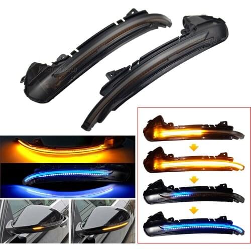 Dynamic Sequential Repeater Blinker Indicator For Audi A6 C7 C7.5 RS6 S6 4G 2012-2018 Flasher Side Mirror LED Turn Signal Light