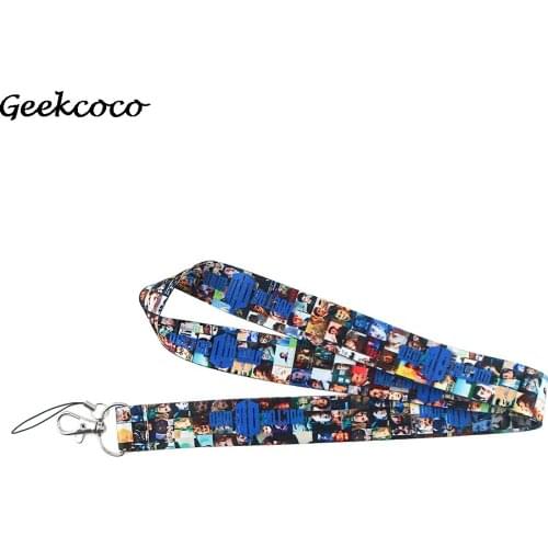 J1764 TV Series Character keychains Mobile Phone USB ID Badge Holder Keys Straps Tags Neck Camera Accessories Rope lanyard