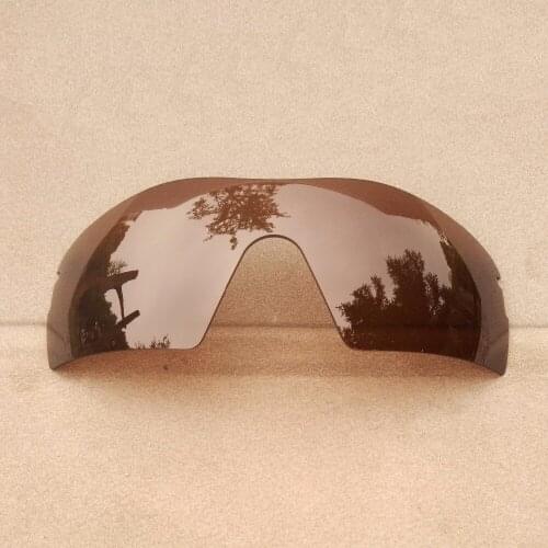 Brown Polarized Replacement Lenses for Radar XL Sunglasses Frame 100% UVA & UVB Anti-scratch