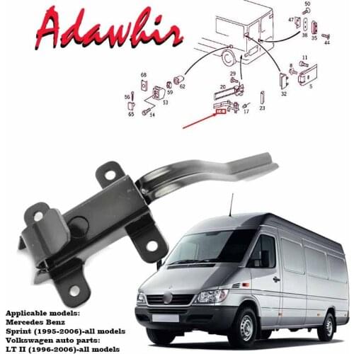 Rear Panel Door Pillar Bracket A9017600228 for Mercedes Benz Sprint VW LT II (1996-2006) NEW