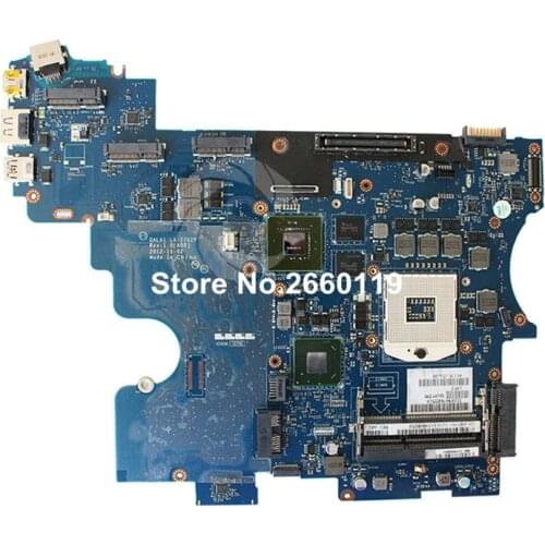 Laptop motherboard for E6530 LA-7762P system mainboard, fully tested