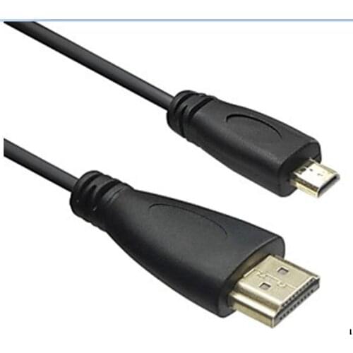 Micro HDMI-compatibledd 4K 1080P Mini HD Cable Male To Male for Cameras Notebook PC HDTV TV Monitor 1m 1.5m 1.8m 3m Optional