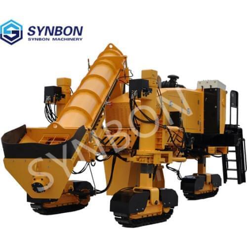 SYNBON New slipform paver Mini Curb Sliding Form Machine concrete pavers Automatic curb paver Concrete machinery SYSP400