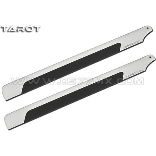 Tarot 450 325 3G black and white carbon fiber paddle TL1158-13