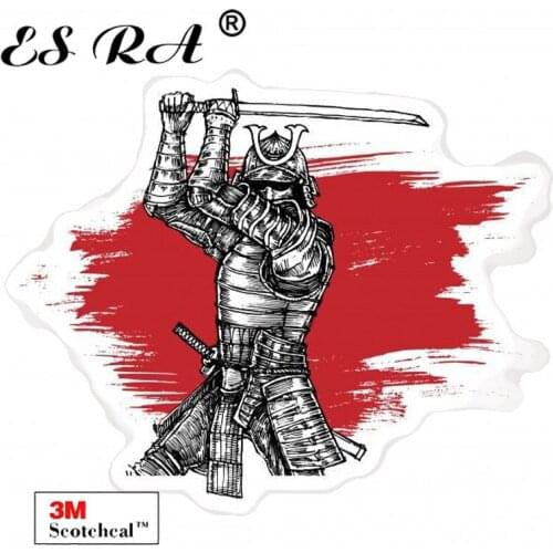 Vinyl Decals Stickers Japan Samurai Warrior Pegatinas 3M for Helmet Car Pitcher Laptop Luaggage Wall Fridge Home Decorate