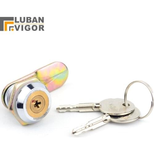 MS403-22 cabinet cam locks, Cross copper cylinder,for Distribution box,tin trunk,office file , Industrial lock