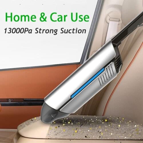 12V Car Vacuum Cleaner Wet Dry Dual Use 120W 800013000PA High Suction Car Wireless Portable Vacuum Cleaner Car Accessories
