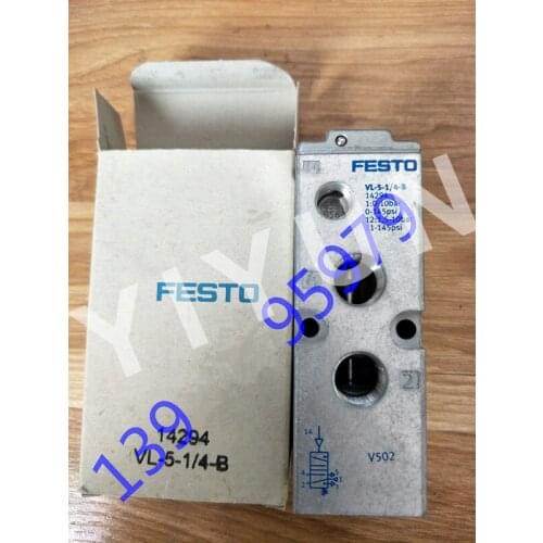 196931 CPE14-M1BH-3OL-1/8 9984 VL/O-3-1/4 14294 VL-5-1/4-B MFH-3-1/8-S 7958 FESTO Solenoid valve