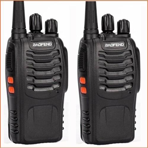 2pcs/lot mini portable radio two way Handheld Baofeng bf-888s with uhf Transmitter hf cb radio handy talkie walkie baofeng 888s