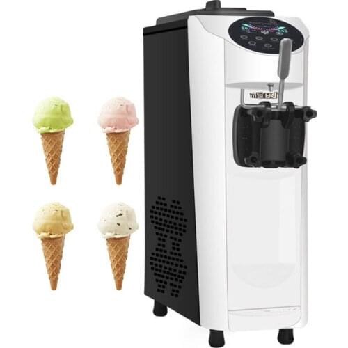 220V 16L/H Commercial Automatic Soft Ice Cream Sundae Ice Cream Machine Sweet Ice Cream Maker Making Machine