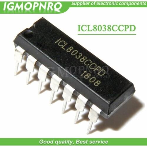 5PCS ICL8038CCPD DIP14 ICL8038 DIP 8038CCPD DIP-14 IGMOPNRQ